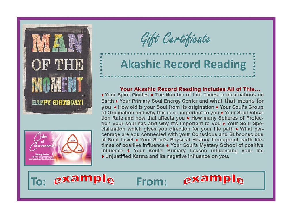 Thumbnail: Gift Certificates (digital & printed) and Pre-paid Shoppers Cards (prices vary)