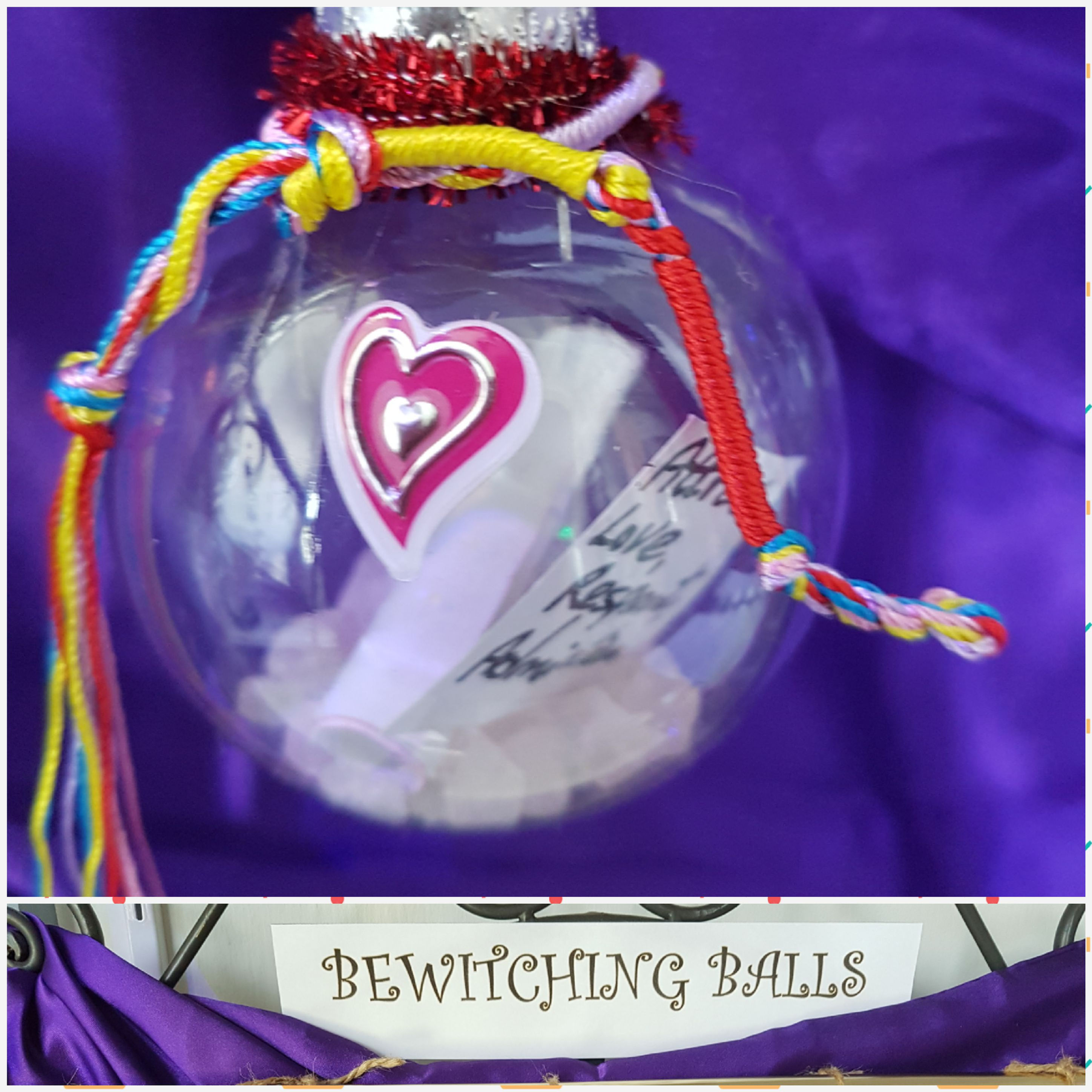 Bewitching Ball: Attract Love, Respect and Admiration.
