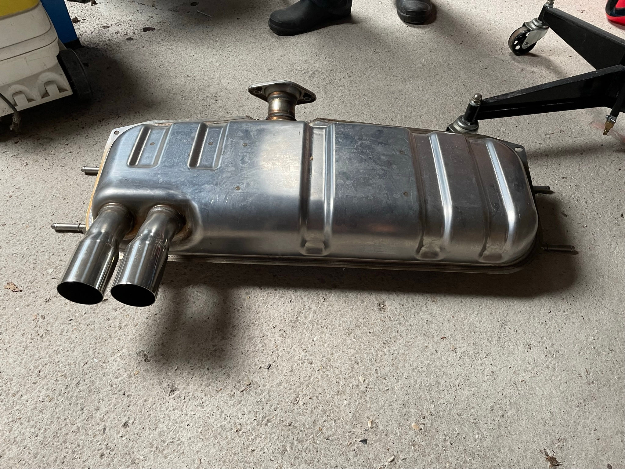 Original MX- ND exhaust (almost new)
