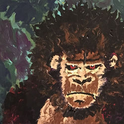 Gorilla close up