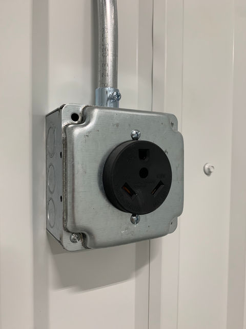 Optional add-on for 30 amp electrical service