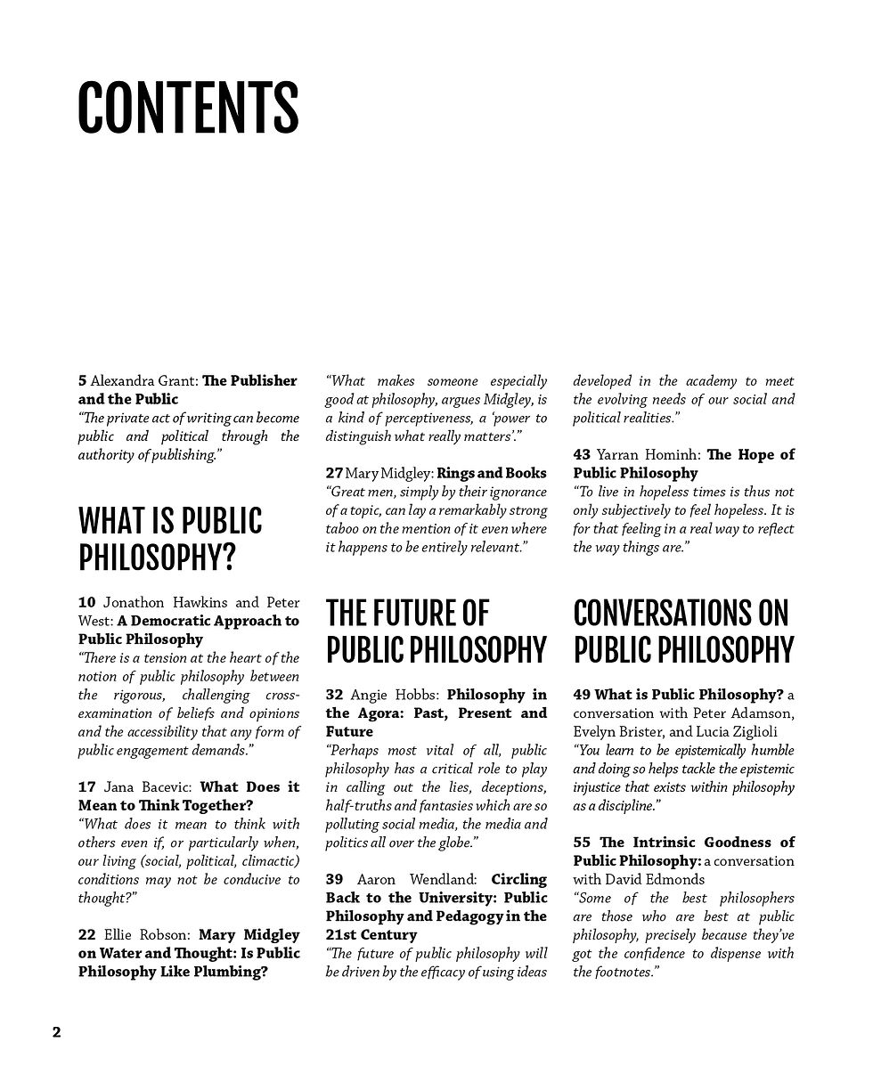 Thumbnail: Autumn 2023: Where is Public Philosophy Going?