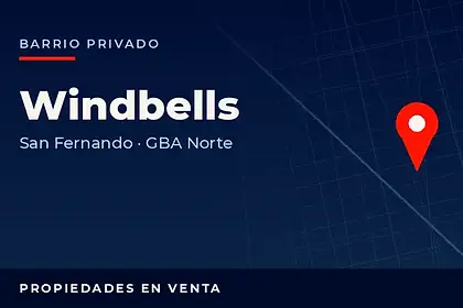 Propiedades en venta en el barrio privado Windbells, San Fernando, partido de San Fernando, Zona Norte del Gran Buenos Aires