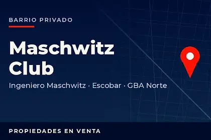 Propiedades en venta en el barrio privado Maschwitz Club, partido de Escobar, GBA Norte