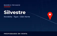 Propiedades en venta en el barrio privado Silvestre, Nordelta, partido de Tigre, Zona Norte del Gran Buenos Aires