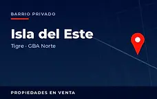 Propiedades en venta en el barrio privado Isla del Este, Tigre, partido de Tigre, Zona Norte del Gran Buenos Aires