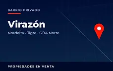 Propiedades en venta en el barrio privado Virazón, Nordelta, partido de Tigre, Zona Norte del Gran Buenos Aires