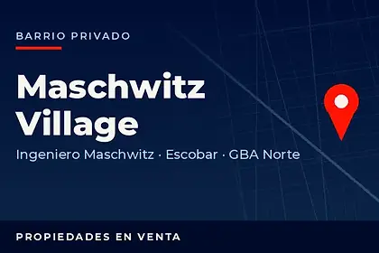Propiedades en venta en el barrio privado Maschwitz Village, partido de Escobar, GBA Norte