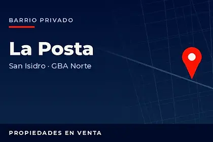 Propiedades en venta en el barrio privado La Posta, San Isidro, partido de San Isidro, Zona Norte del Gran Buenos Aires