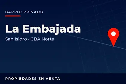 Propiedades en venta en el barrio privado La Embajada, San Isidro, partido de San Isidro, Zona Norte del Gran Buenos Aires