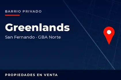 Propiedades en venta en el barrio privado Greenlands, San Fernando, partido de San Fernando, Zona Norte del Gran Buenos Aires