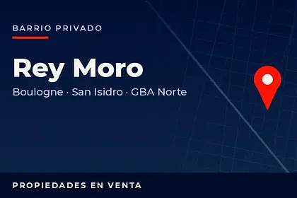 Propiedades en venta en el barrio privado Rey Moro, Boulogne, partido de San Isidro, Zona Norte del Gran Buenos Aires