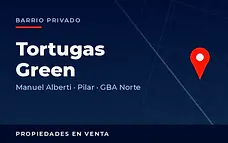 Propiedades en venta en el barrio privado Tortugas Green, Manuel Alberti, partido de Pilar, Zona Norte del Gran Buenos Aires
