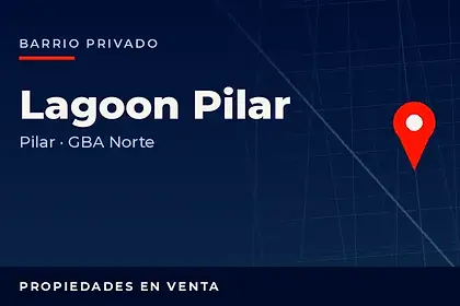 Propiedades en venta en el barrio privado Lagoon Pilar, Pilar, partido de Pilar, Zona Norte del Gran Buenos Aires