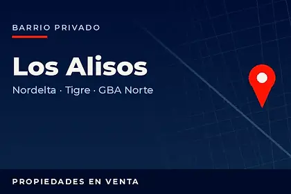 Propiedades en venta en el barrio privado Los Alisos, Nordelta, partido de Tigre, Zona Norte del Gran Buenos Aires