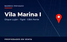 Propiedades en venta en el barrio privado Vila Marina I, Dique Luján, partido de Tigre, Zona Norte del Gran Buenos Aires