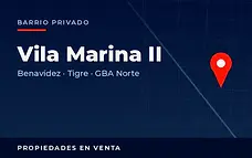 Propiedades en venta en el barrio privado Vila Marina II, Benavídez, partido de Tigre, Zona Norte del Gran Buenos Aires