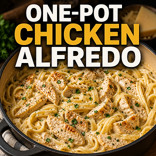 One-Pot Chicken Alfredo Recipe