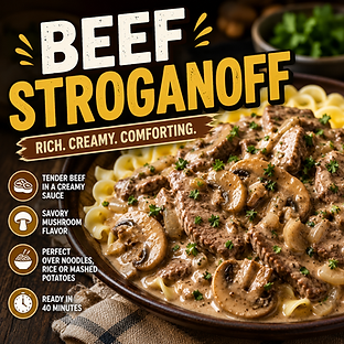 Beef Stroganoff Recipe