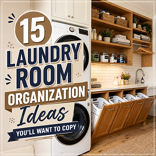 15 Laundry Room Organization Ideas You'll Want to Copy