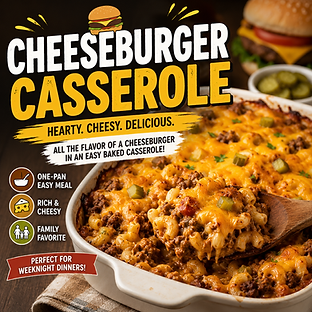 Cheeseburger Casserole Recipe