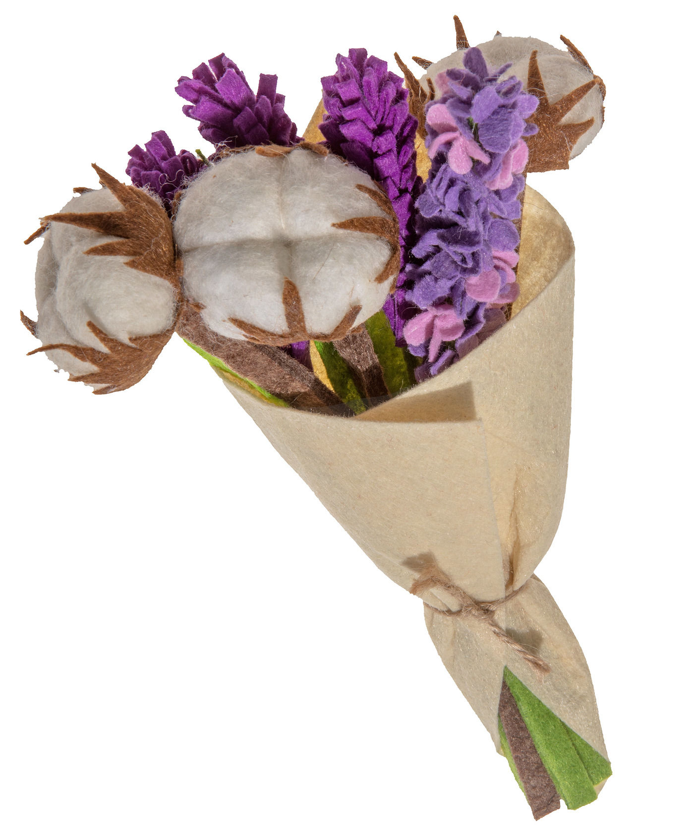 Petite Lavender & Cotton Bouquet