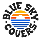 Blue Sky Covers Sunset Logo