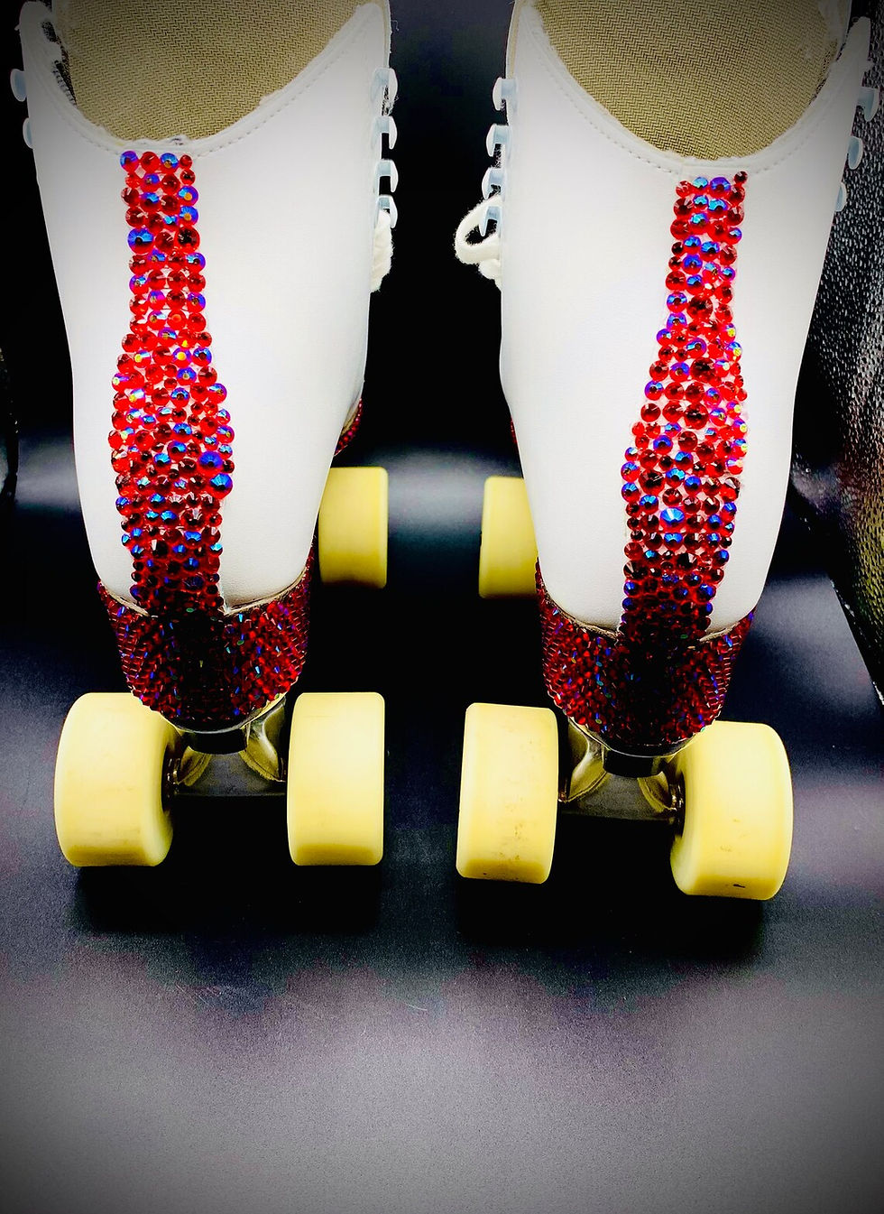 Thumbnail: High Quality Crystal Embellished Roller Skates