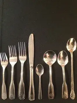 "Coral" Stainless Steel Flatware (packed in 10's)