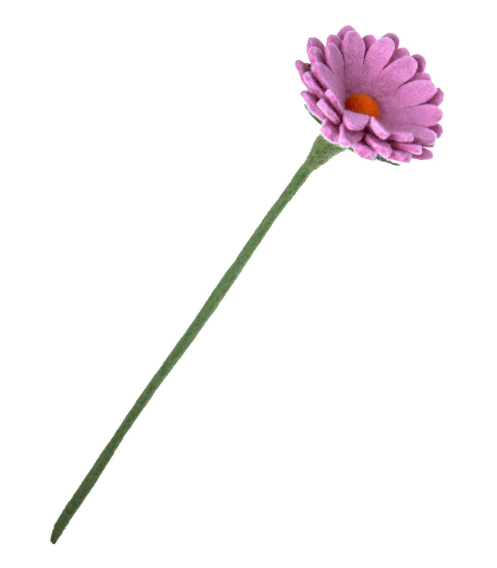 Pink Cosmos - Felt Flower