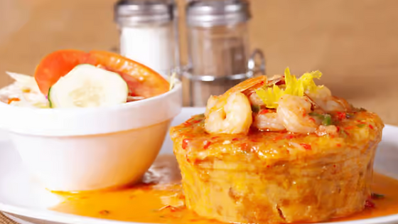 Shrimp Mofongo