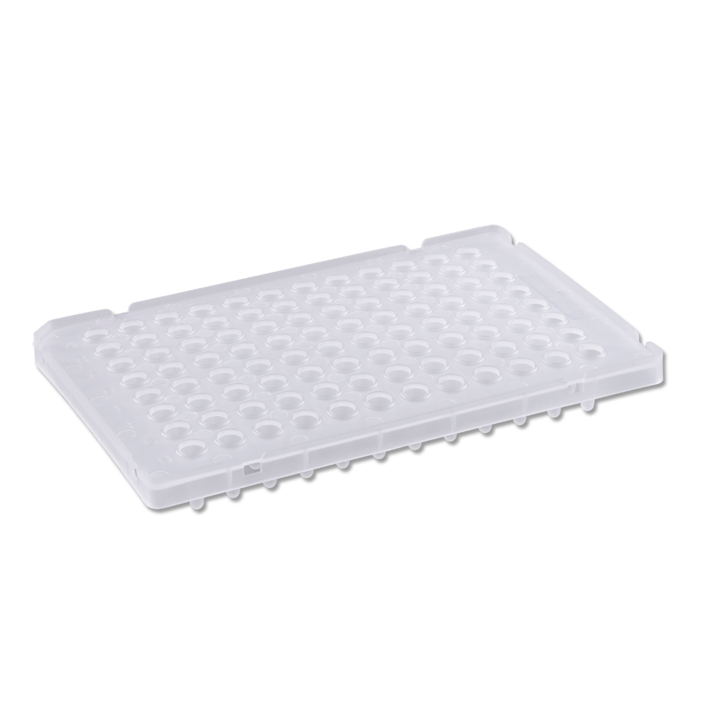 0.1mL PCR Plates, semi-skirt, raised rim