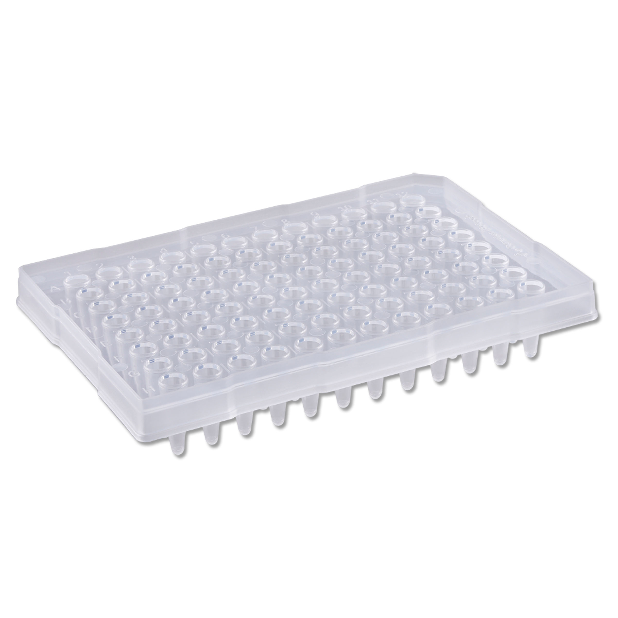 0.2mL PCR Plates, semi-skirt, raised rim