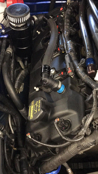 Thumbnail: 11-14 Mustang GT Dual Breather Tank System Plug N Play ™