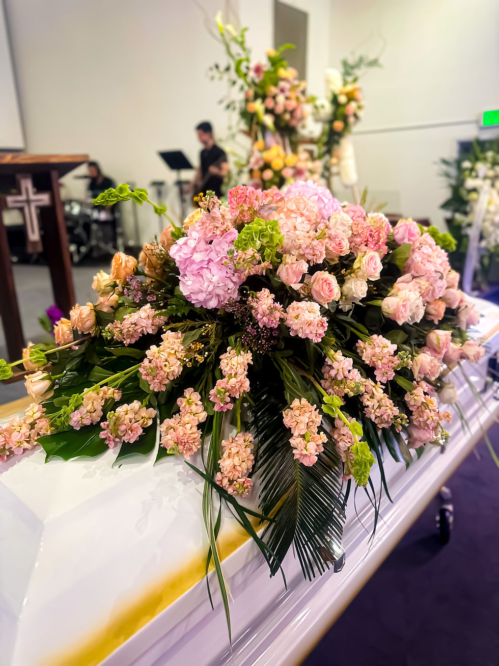 Customized Deluxe Casket Spray