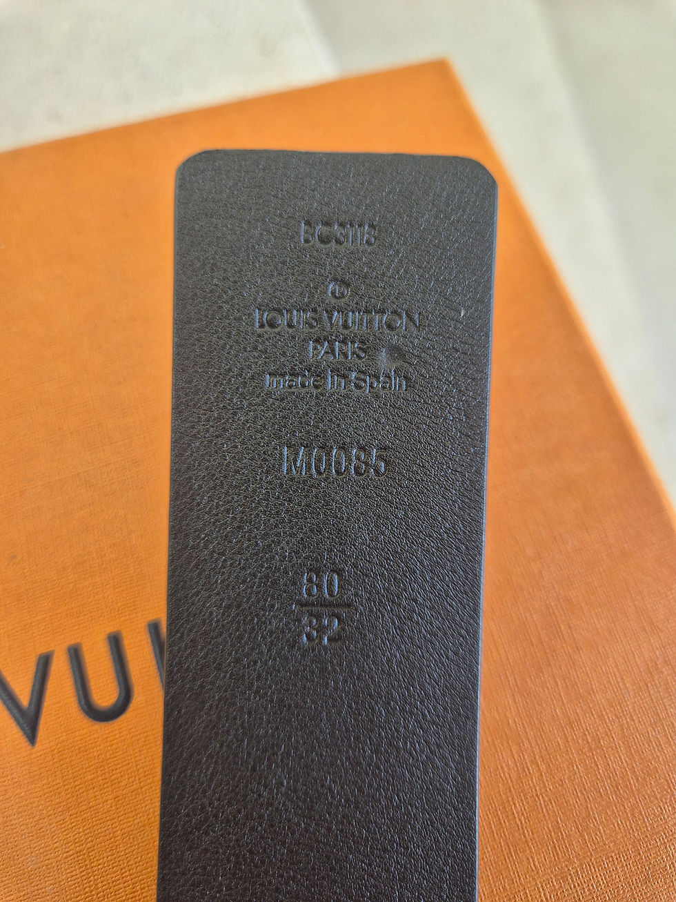 Miniature : LOUIS VUITTON - Ceinture boucle Monogram