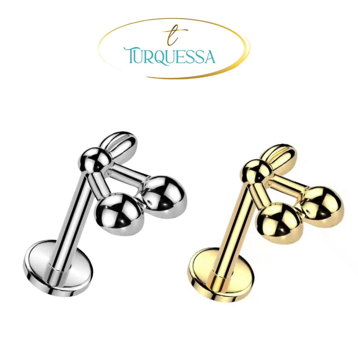 Labret Titanio Cerezas F136 16G snzn