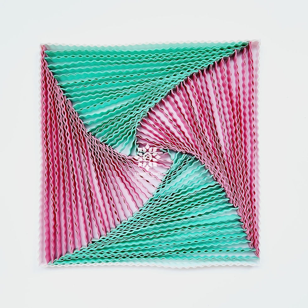 Abstract Paper Quilling Wall Art, Quilling Art Framed Paper quilling art