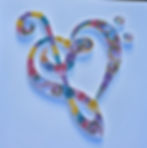 #musicart #musiclovergift #trebleclef #bassclef #musicdecor #quillingheart #giftformusiclover #musicstudioart