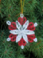 paperquilling, quilling, ornament, snowflakes, quillingsnowflake, #quillingornament, Christmas