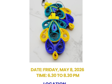 Paper Quilling Jewelry Workshop