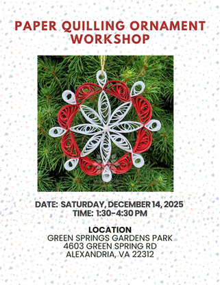 Paper Quilling Ornament Workshop