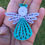 Thumbnail: Colorful Paper Quilling Angel Ornament - Perfect for the Holiday Season