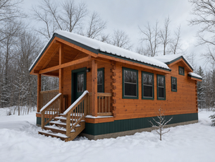 Why a Mortgageable Cabin Is Different From an RV or Park Model - AWP Cabins blog hero image
