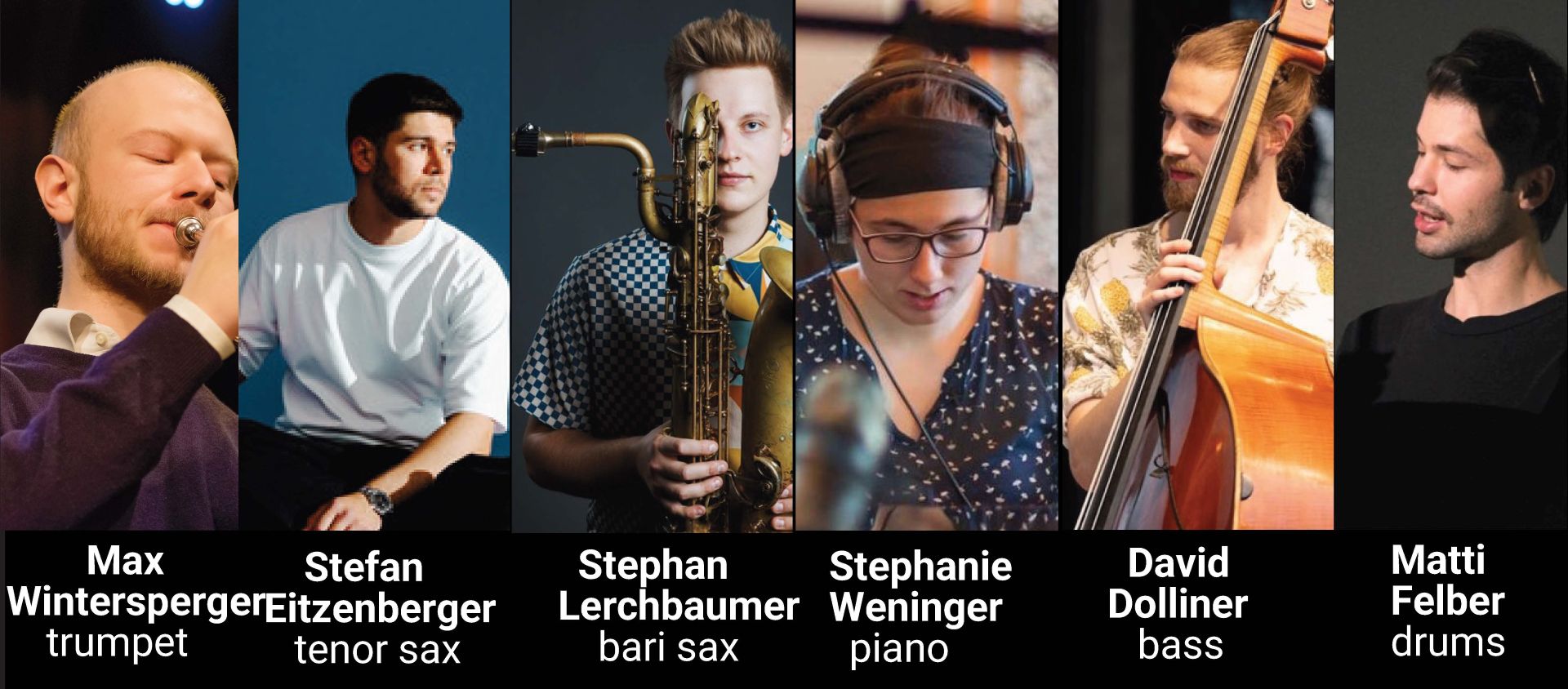 Ipop.jazzline presents Stefan Eitzenberger & Stephan Lerchbaumer Sextet artwork from ZWE