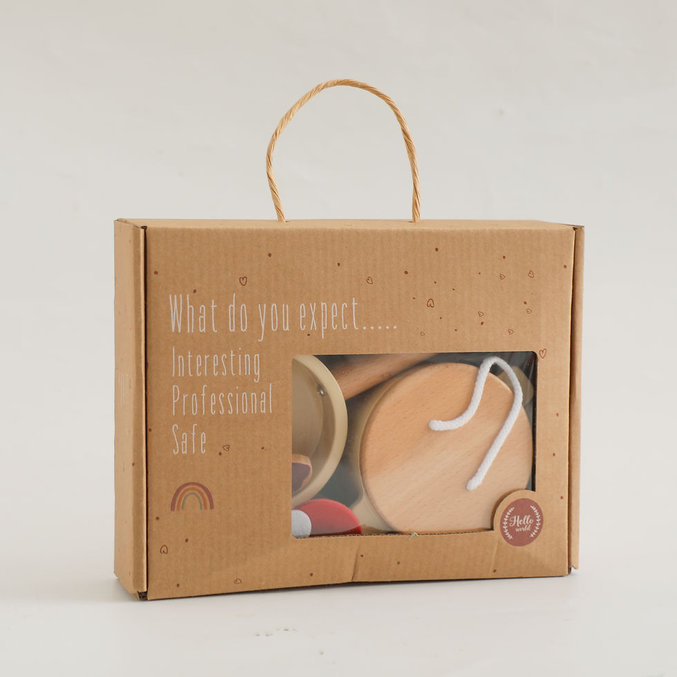 Thumbnail: Wooden Cooking Play Set with Pretend Play Food