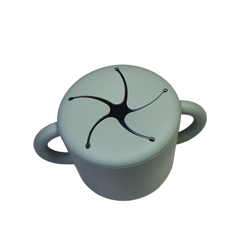 Thumbnail: Silicone Snack Cup - Toria & Tine - www.toriaandtine.com