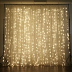 Organza Lighted Backdrop