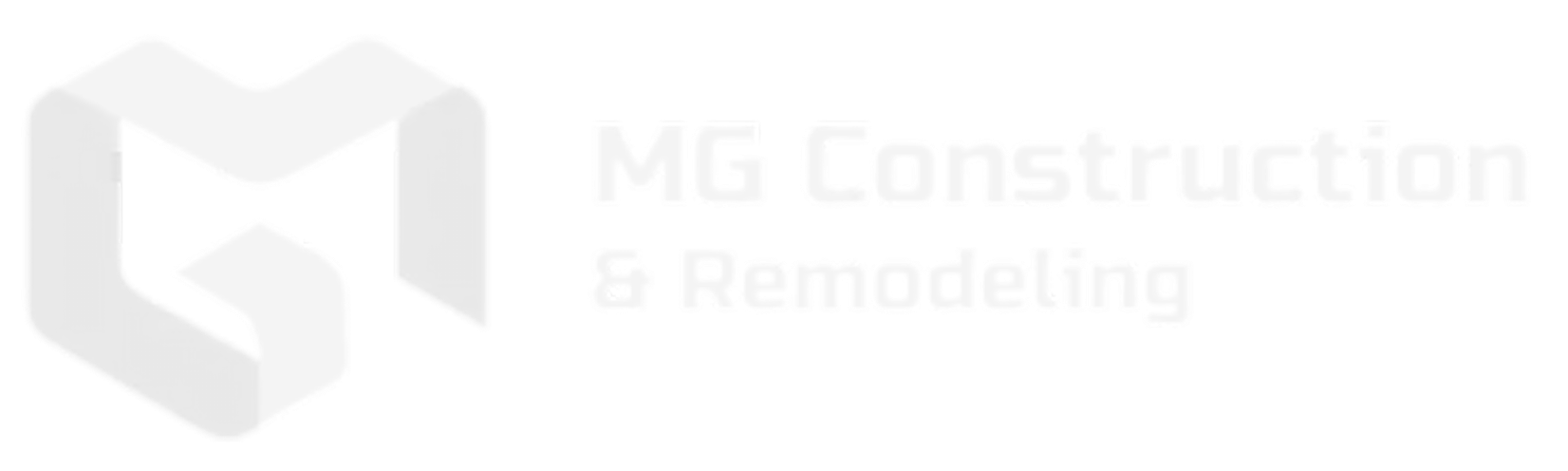 MG Construciton & Remodeling Business Logo