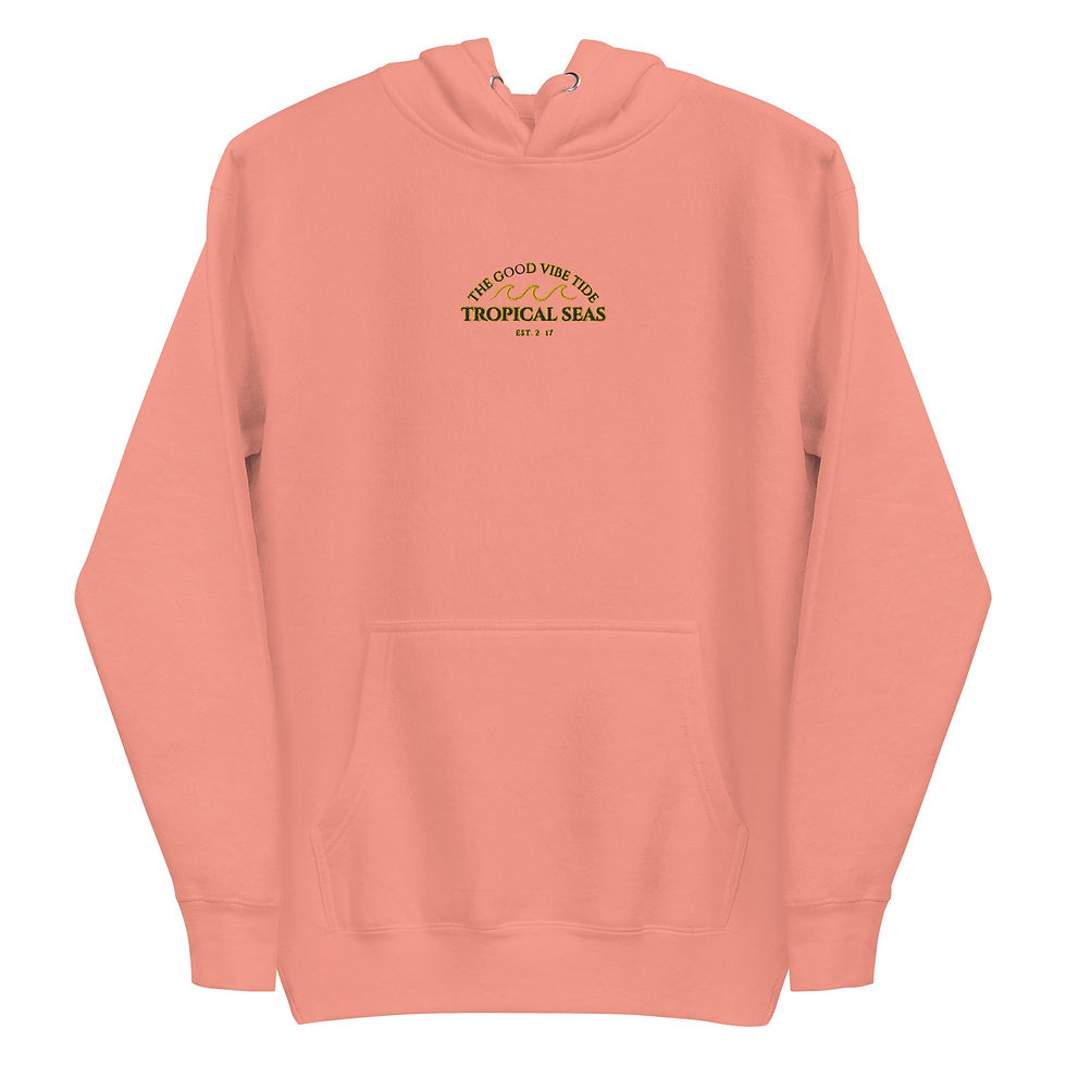 Thumbnail: Tropical Seas Center Waves Hoodie